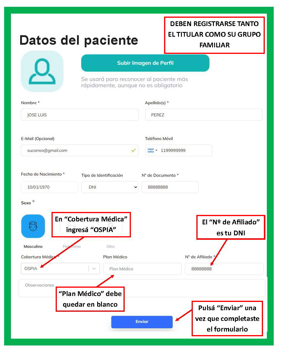 instructivo ospia